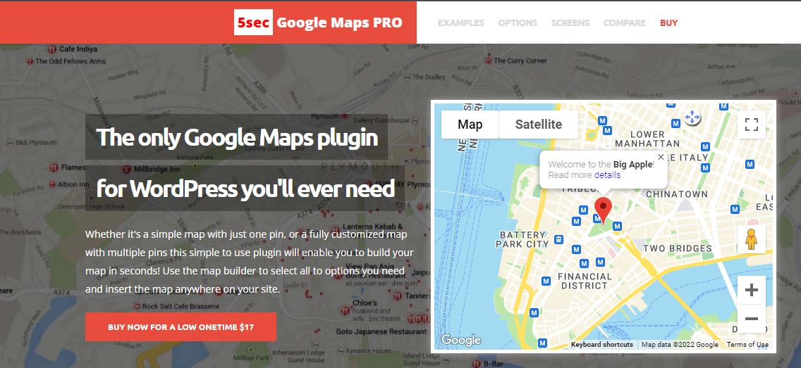 WordPress Map Plugin