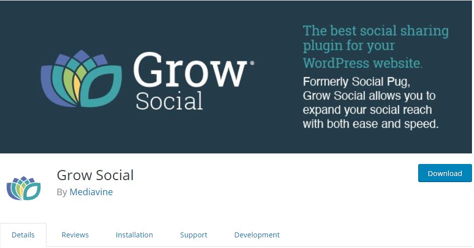 free WordPress social media plugin