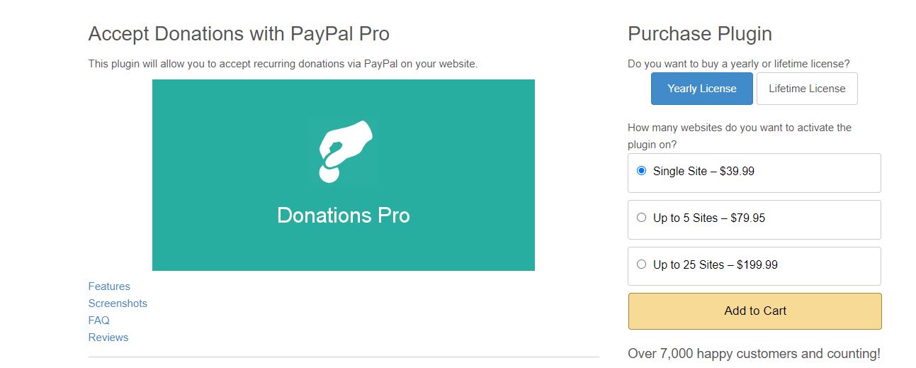 WordPress Crowdfunding plugin