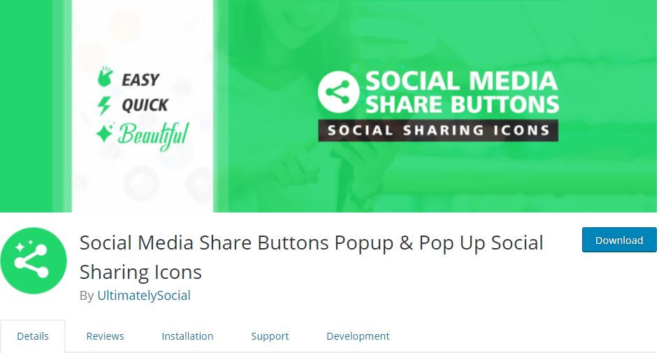 free WordPress social media plugin