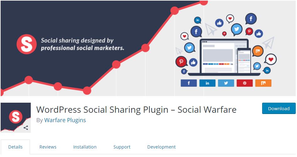 free WordPress social media plugin