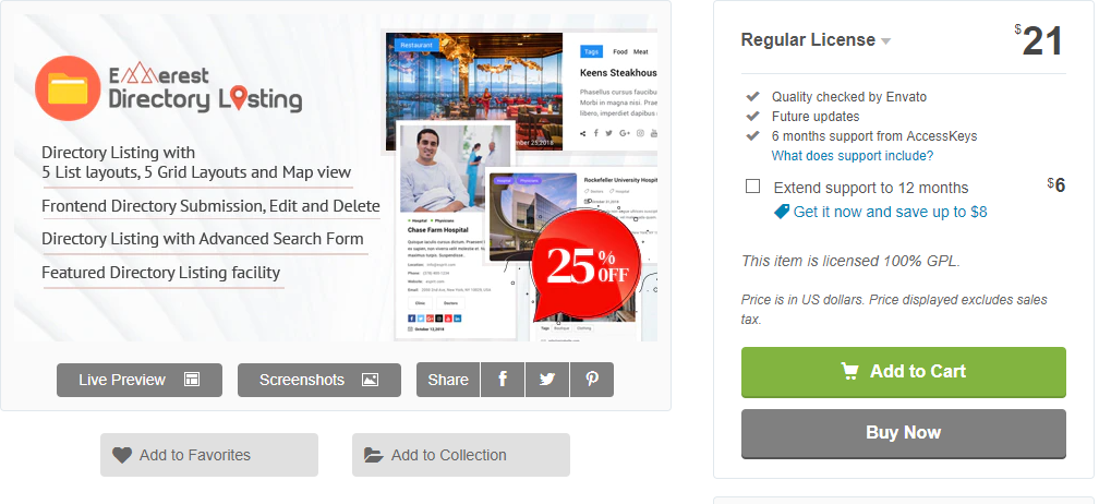 business directory WordPress plugin