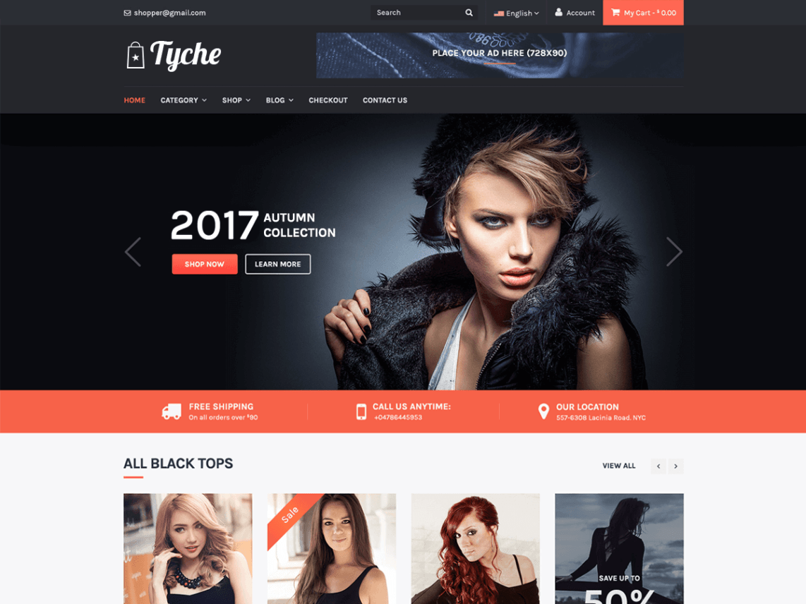 Free eCommerce WordPress Themes