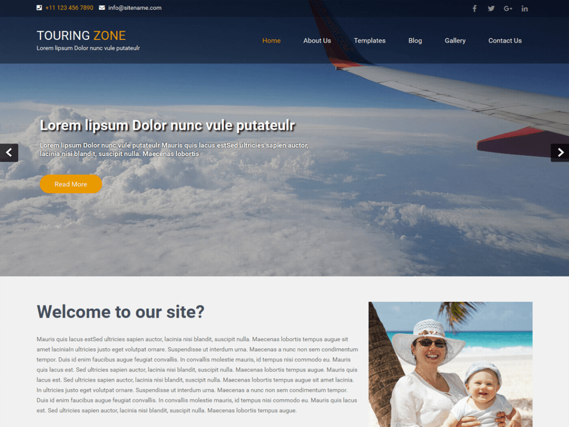 free wordpress travel themes