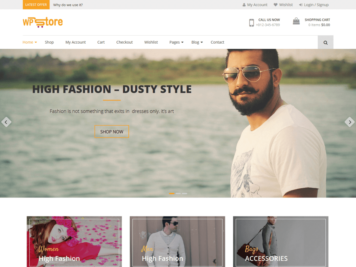 Free eCommerce WordPress Themes