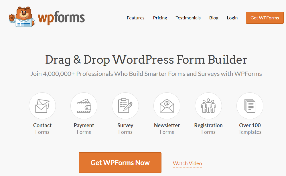 WordPress contact form plugin